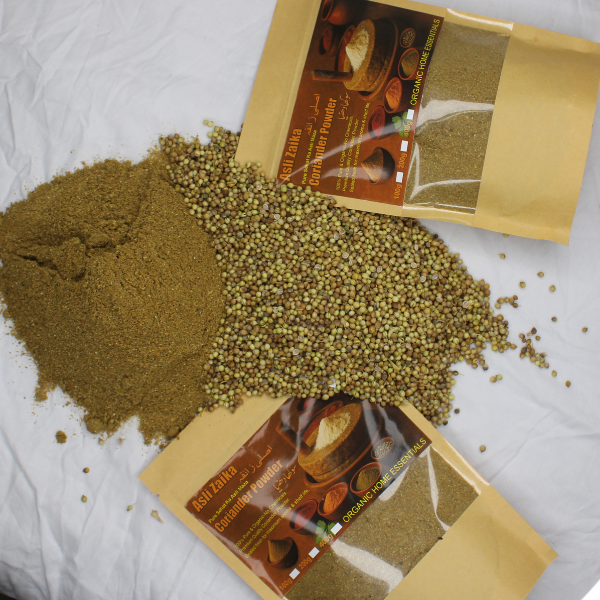 Asli Zaika Coriander Powder – 100% Pure & Organic – Hand-Ground Desi Masala (Lahore Made)100g /200g / 400g