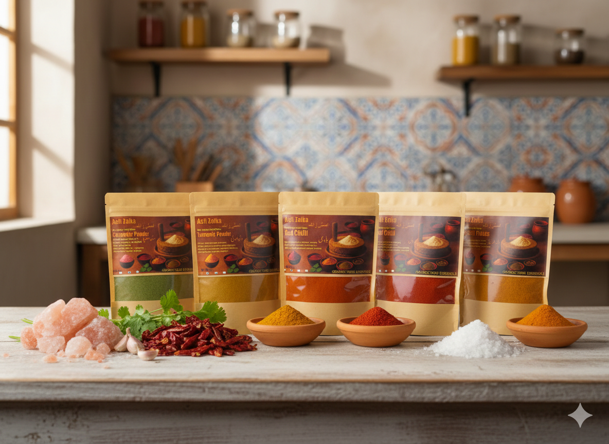 Pack of 5 Premium Masala - Lahori Zaiqay Ka Asli Khazana | Asli Zaika