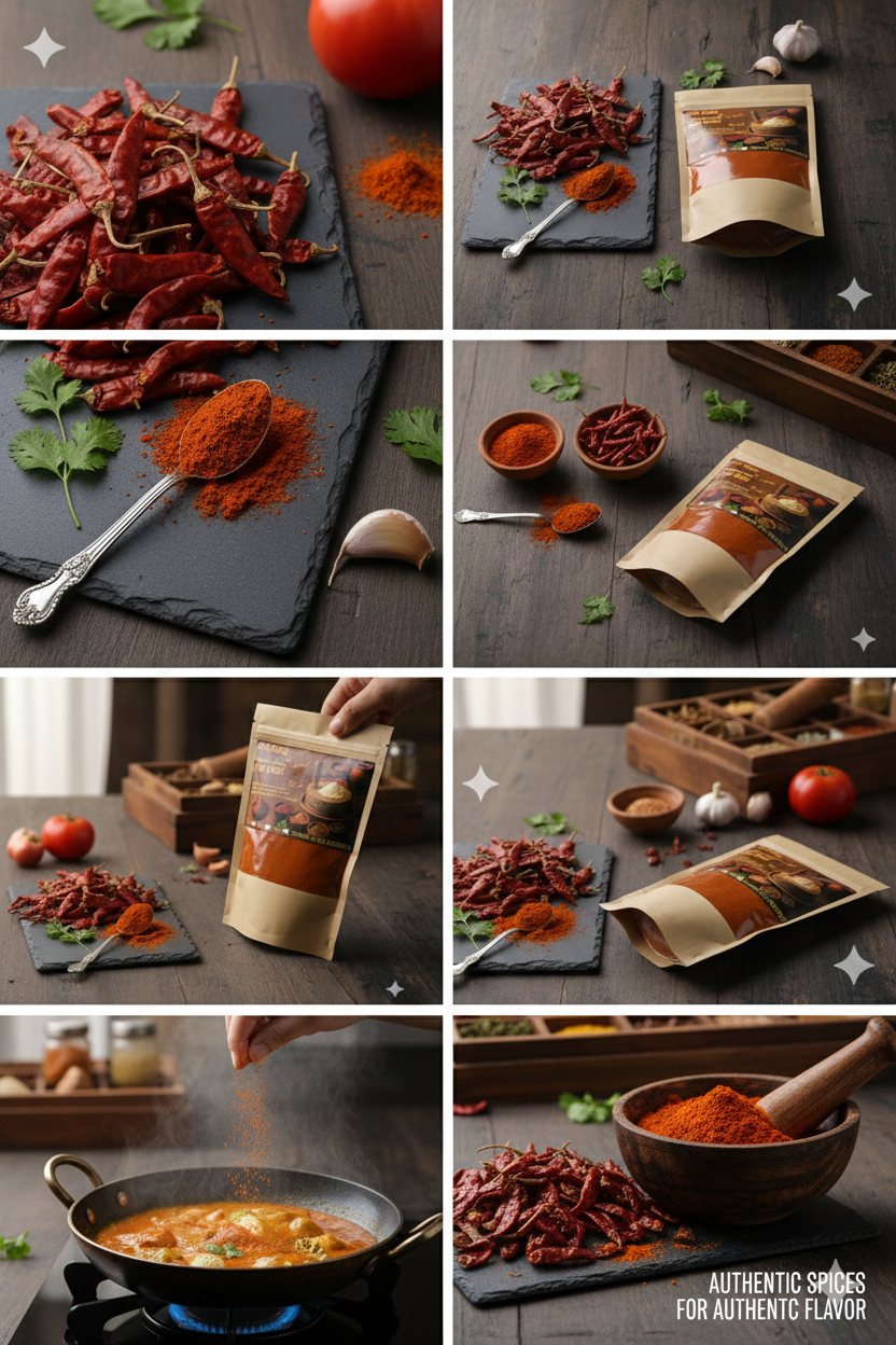 Asli Zaika Organic Red Chilli Powder (Lal Mirch) – Pure & Chemical-Free