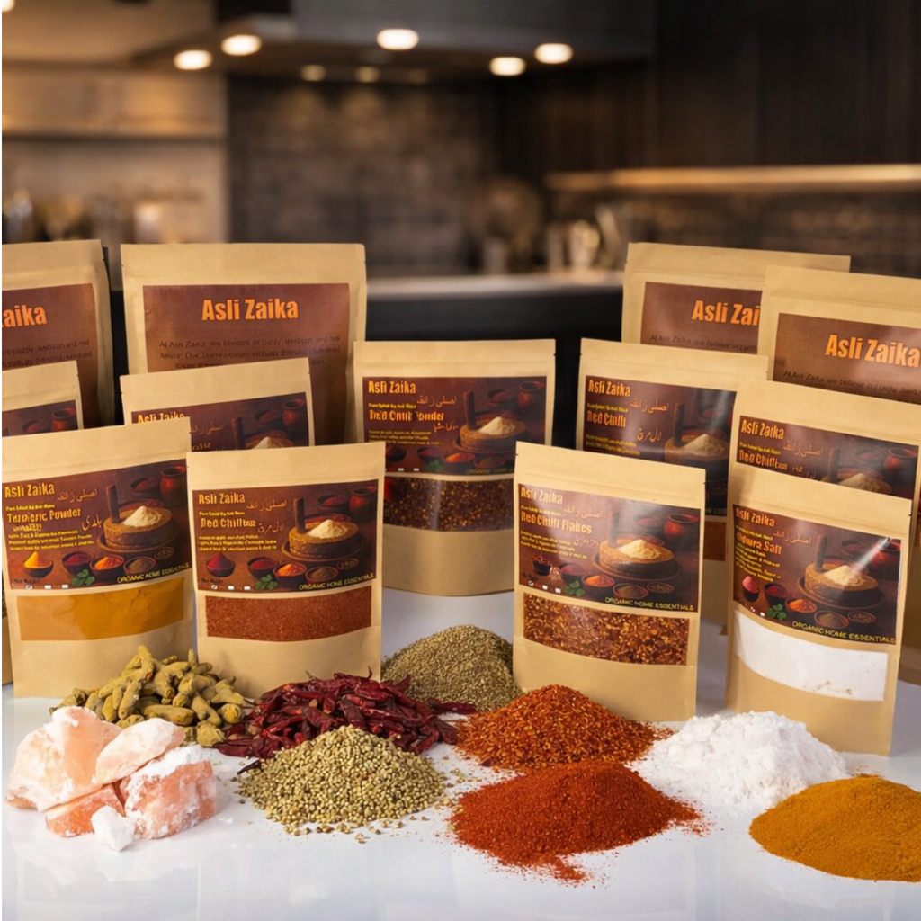 Pack of 5 Premium Masalas (250g Each) – Fresh Lahori Taste | Asli Zaika