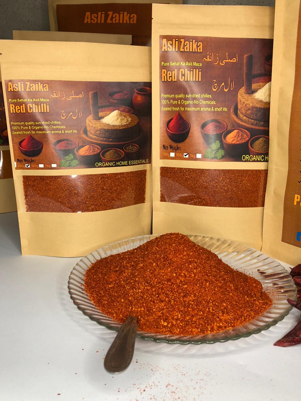 Asli Zaika Red Chilli Flakes (Crushed Lal Mirch) – Pure & Natural